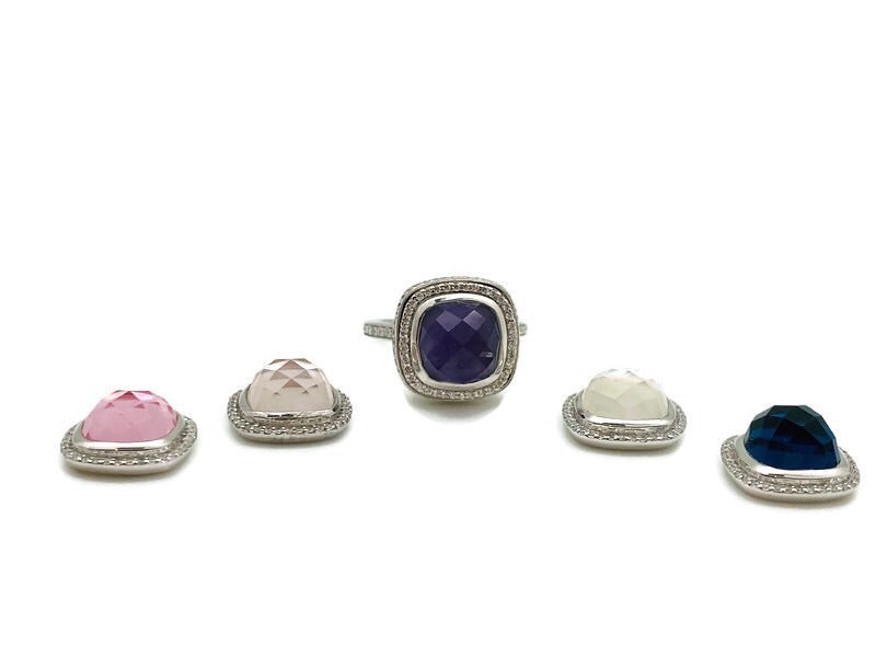 Silver Interchangeable Ring