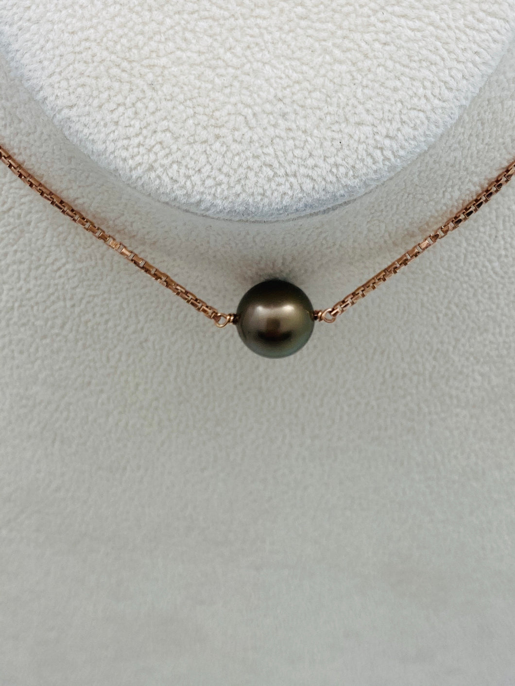 Tahitian Pearl Toggle Choker