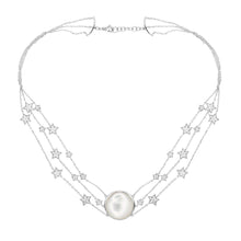 Moon & Star Multi Strand Necklace