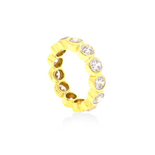 Bezel Set Ring in Yellow Gold