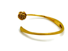 Peruvian Rosebud Hinged Bracelet