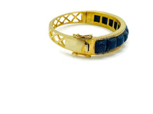 Lapis Lazuli Checkerboard Bracelet