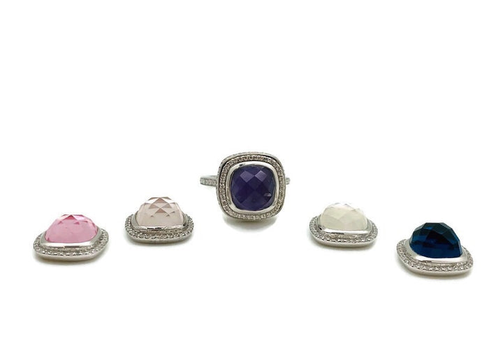 Silver Interchangeable Ring