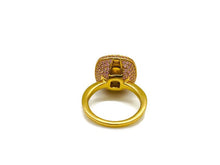 Gold Pink Pave Interchangeable Ring
