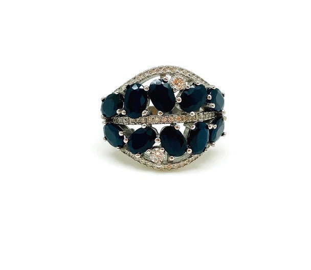 Sapphire Bonsai Ring