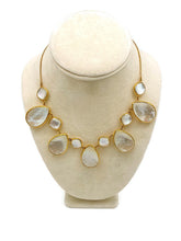 Mother of Pearl Chandelier Necklace
